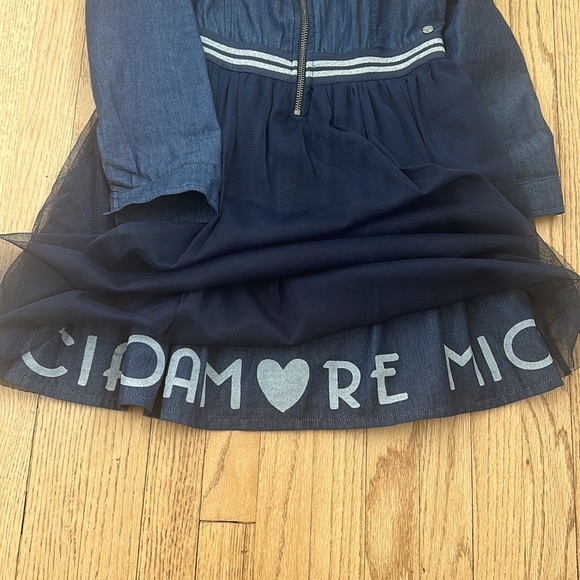 Gorgeous IKKS denim and tulle dress - Picture 9 of 9